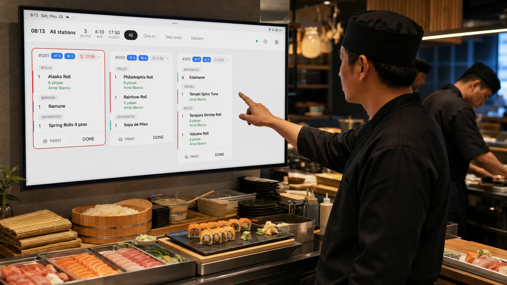 Tu cocina organizada por estaciones