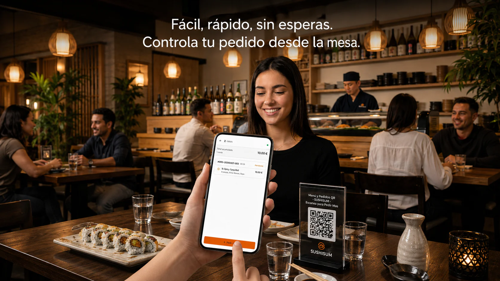 Tus clientes piden desde su propio móvil